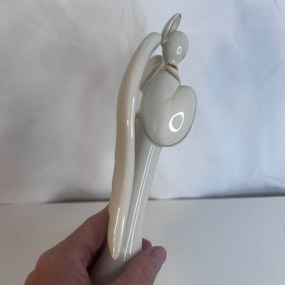 Cast Art Et Cetera Angel Figurine Modern Sleek Decor Christmas Holiday 8" - Picture 2 of 10